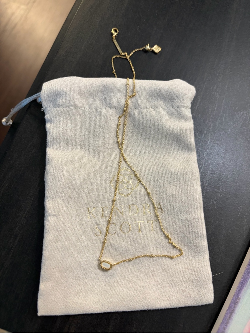 Kendra Scott Gold mother of pearl